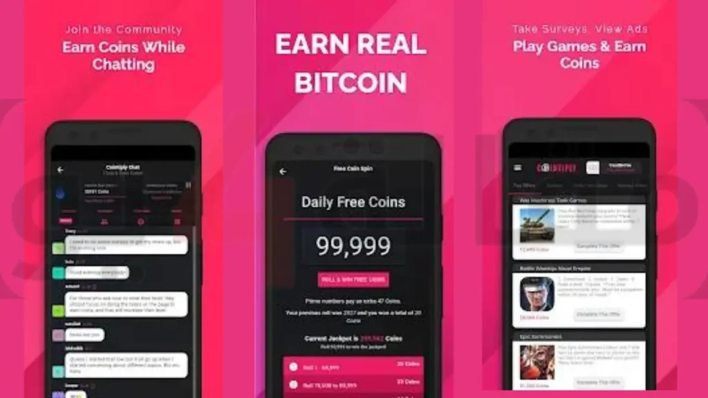 مواقع عربية للربح من مشاهدة الاعلانات Cointiply