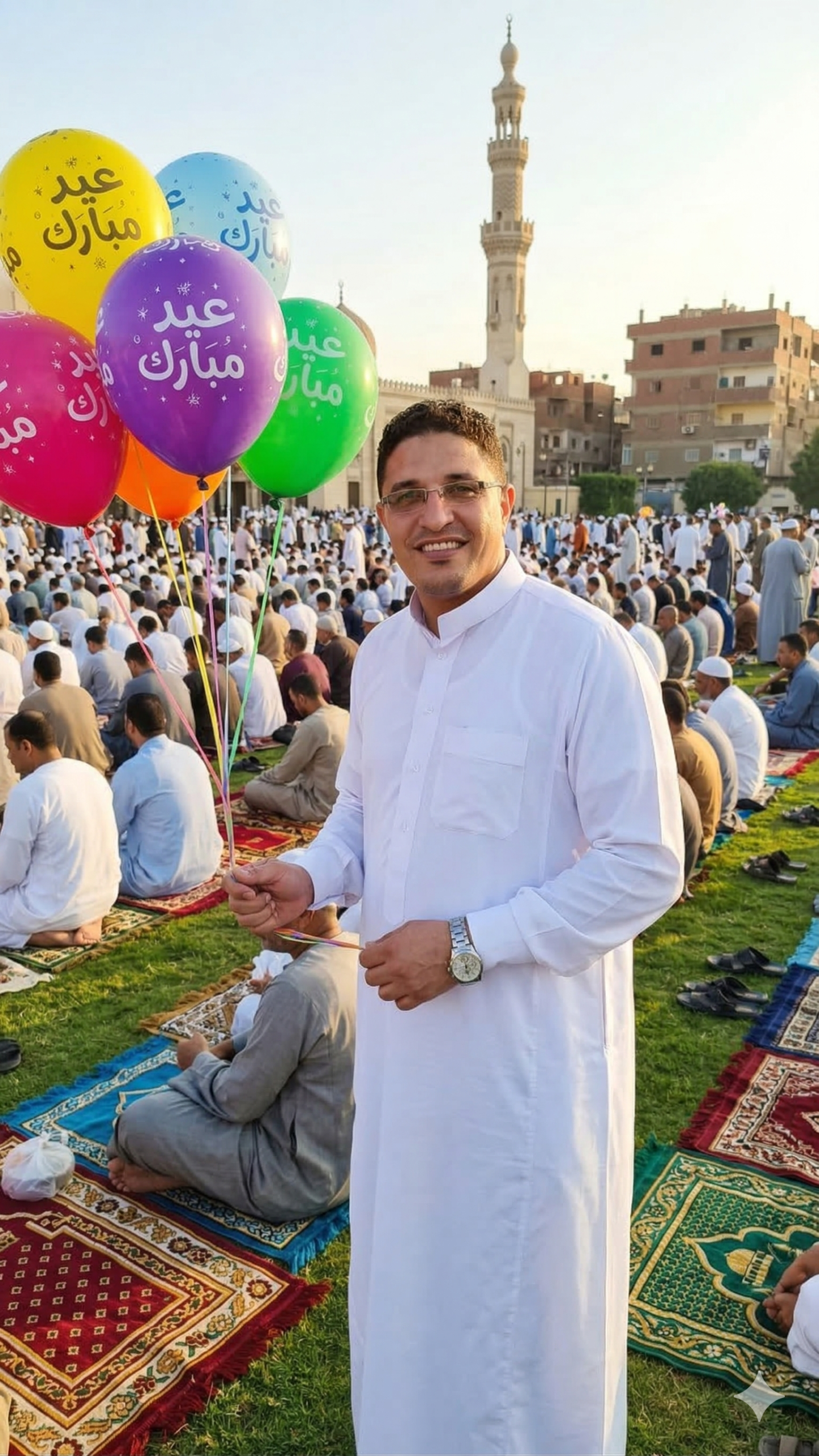 تصميم صور تريند العيد بدون تغيير الملامح